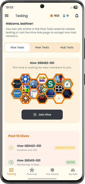 App Hive Screenshot